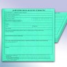 Karta Dodatkowa Rejestru Wyborców  - zielona